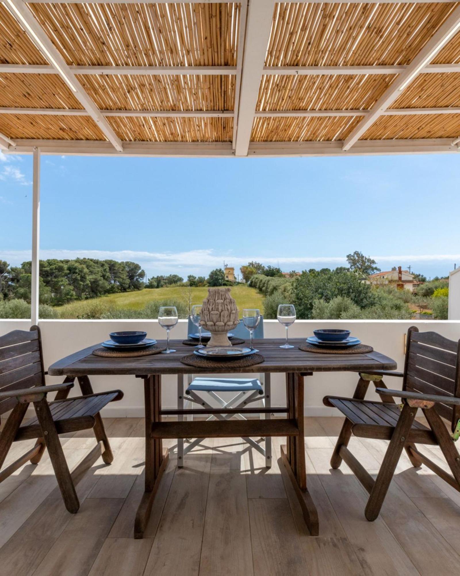 סנטה מריה דל פוקלו Romantic House Terrazza Vista Mare מראה חיצוני תמונה